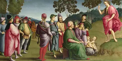 St John the Baptist Preaching Raphael